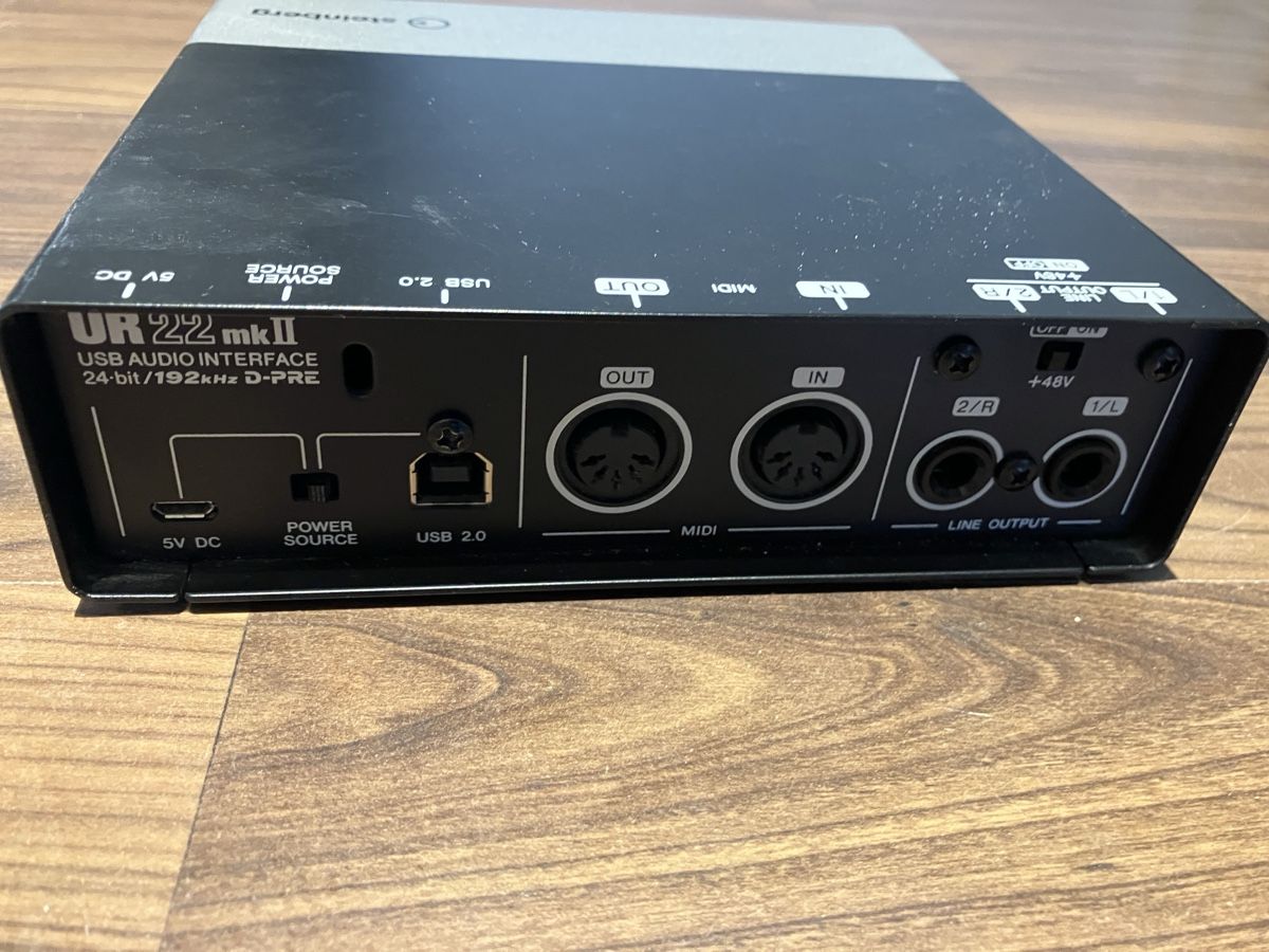 Attrezzatura per studi di registrazione: Steinberg Yamaha UR 22 Mk2 – Usato da Schönenwerd venduto da Lichi 4
