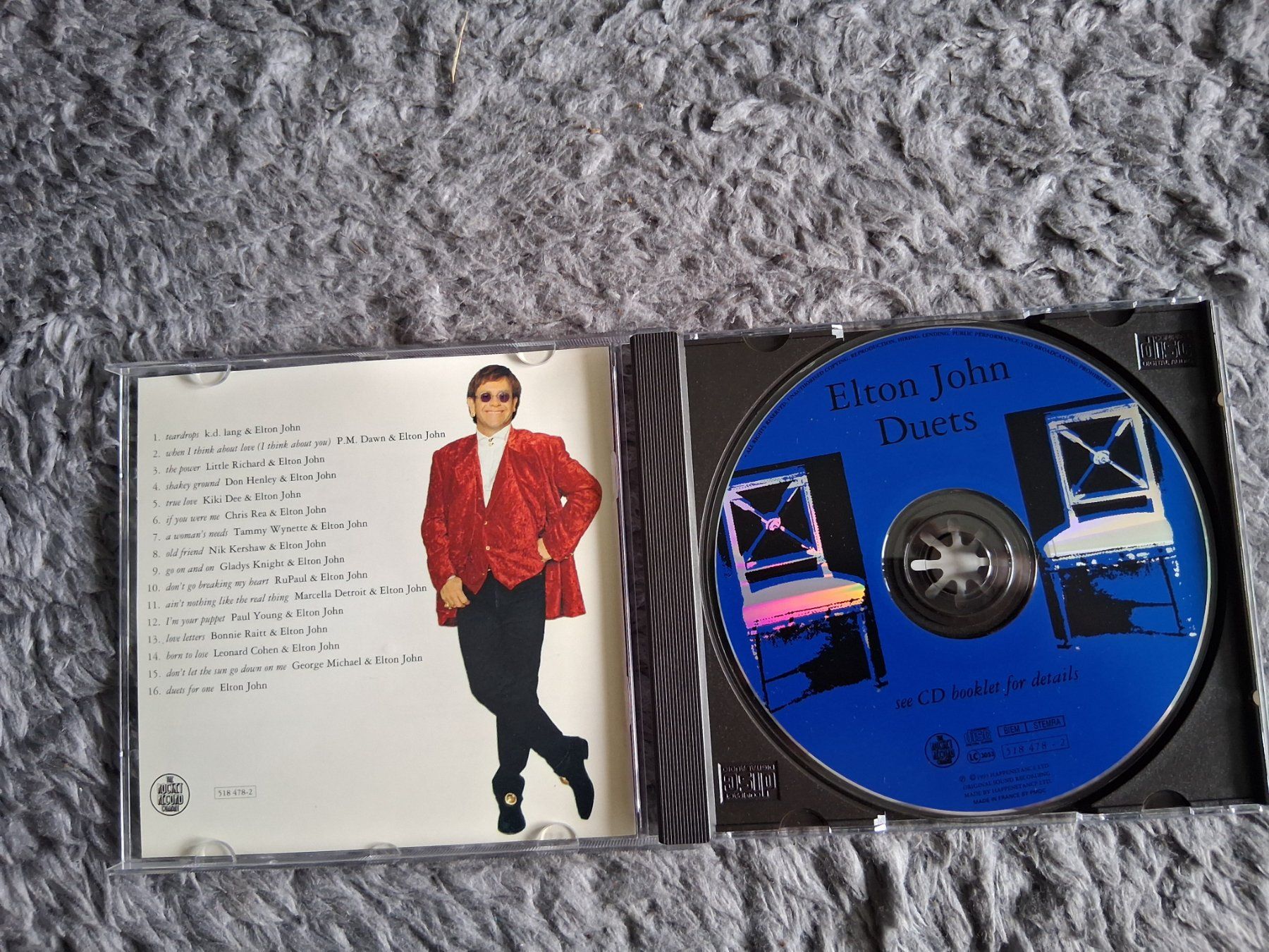 CDs: ELTON JOHN     DUETS      CD – D'occasion à Wetzikon ZH par Ramones01 2