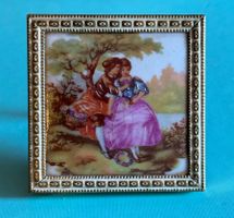Bild Porzellan Limoges France Fragonard Miniature Vintage
