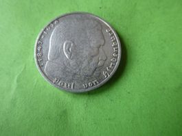 Dt. Reich 1937 A, 2 Reichsmark  - Silber