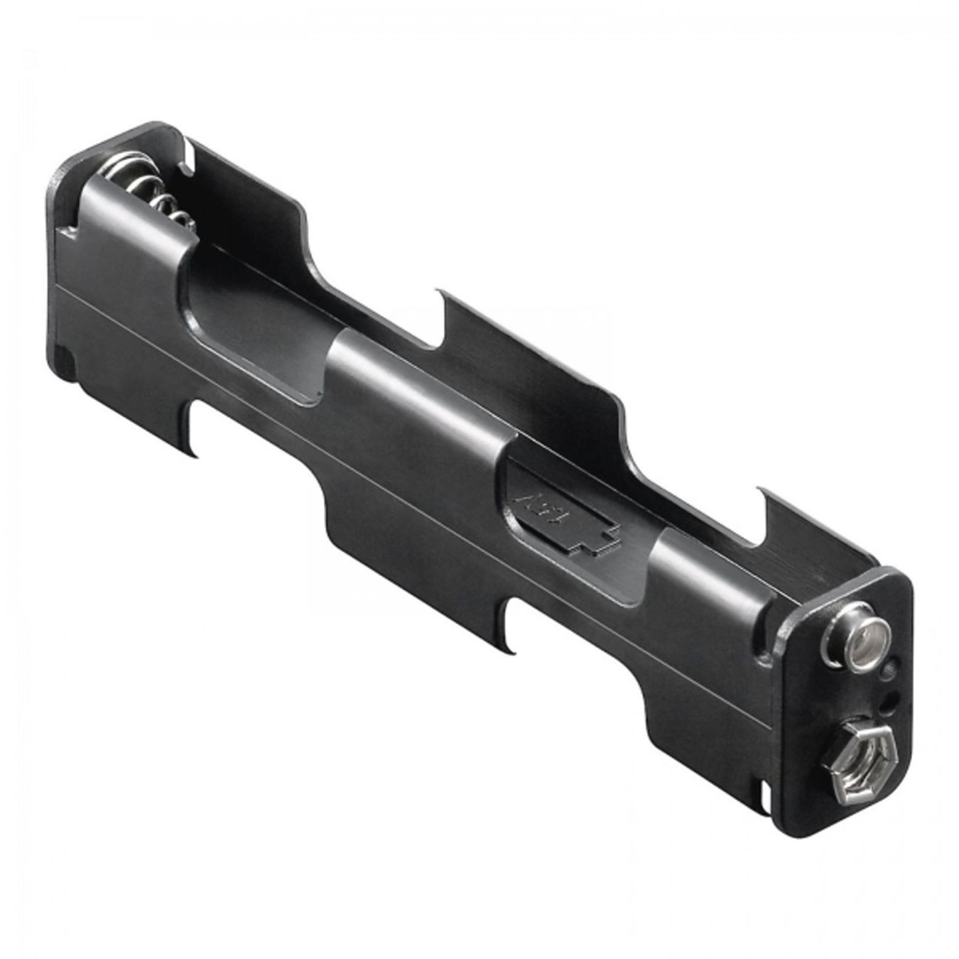 Batterie, Caricabatterie & Alimentatori: Batteriehalter , 4x Mignon "AA" – Nuovo e nell'imballaggio originale da St. Willibald venduto da silvertronic24