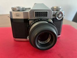 ZEISS IKON Vintage Kamera Tessar 50mm mit Originaltasche