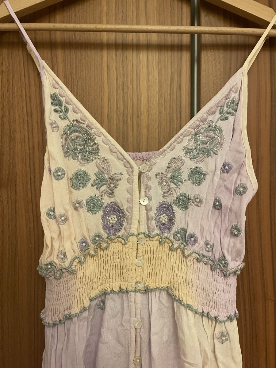 Vestiti: Sommerliches Maxikleid, Pastellfarben, one-size – Nuovo (secondo la descrizione) da Horgen venduto da Ed0 1