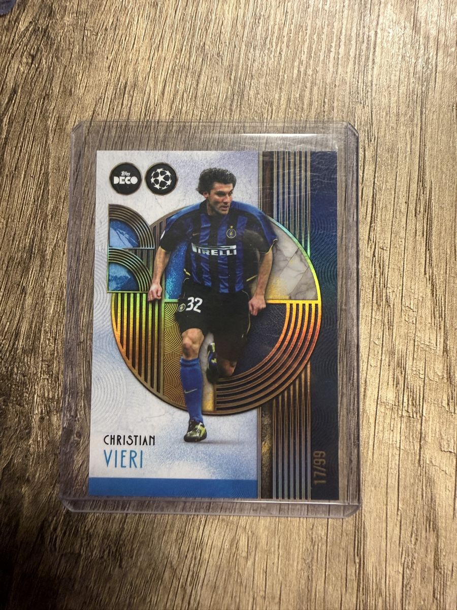 Topps Sammelbilder & Trading cards: Christian Vieri Topps Deco 17/99 – Neu (gemäss Beschreibung) aus Koblenz von Maestro_TCG