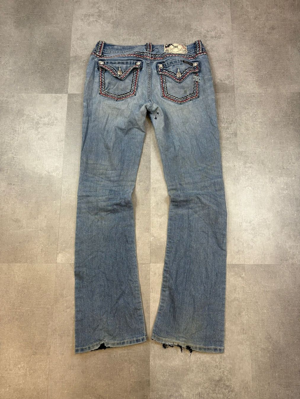 Jeans: Miss Me Bootcut Jeans - Grösse M/31 – Usato da Werdenberg venduto da hase.vintage