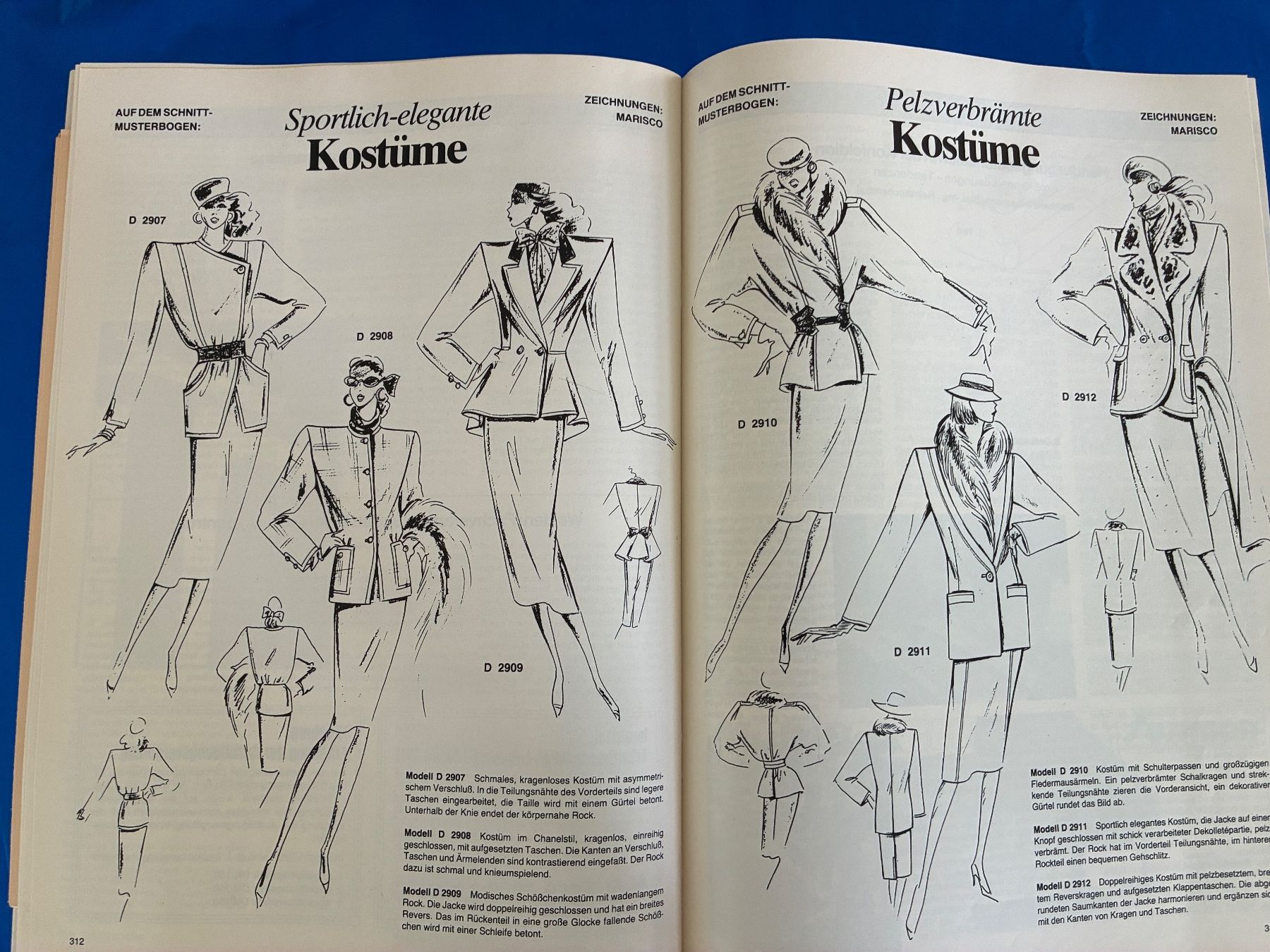 Cartamodelli: Rundschau 1987 Schnittmuster Mode Design Style – Usato da Aarwangen venduto da nemkin61 6