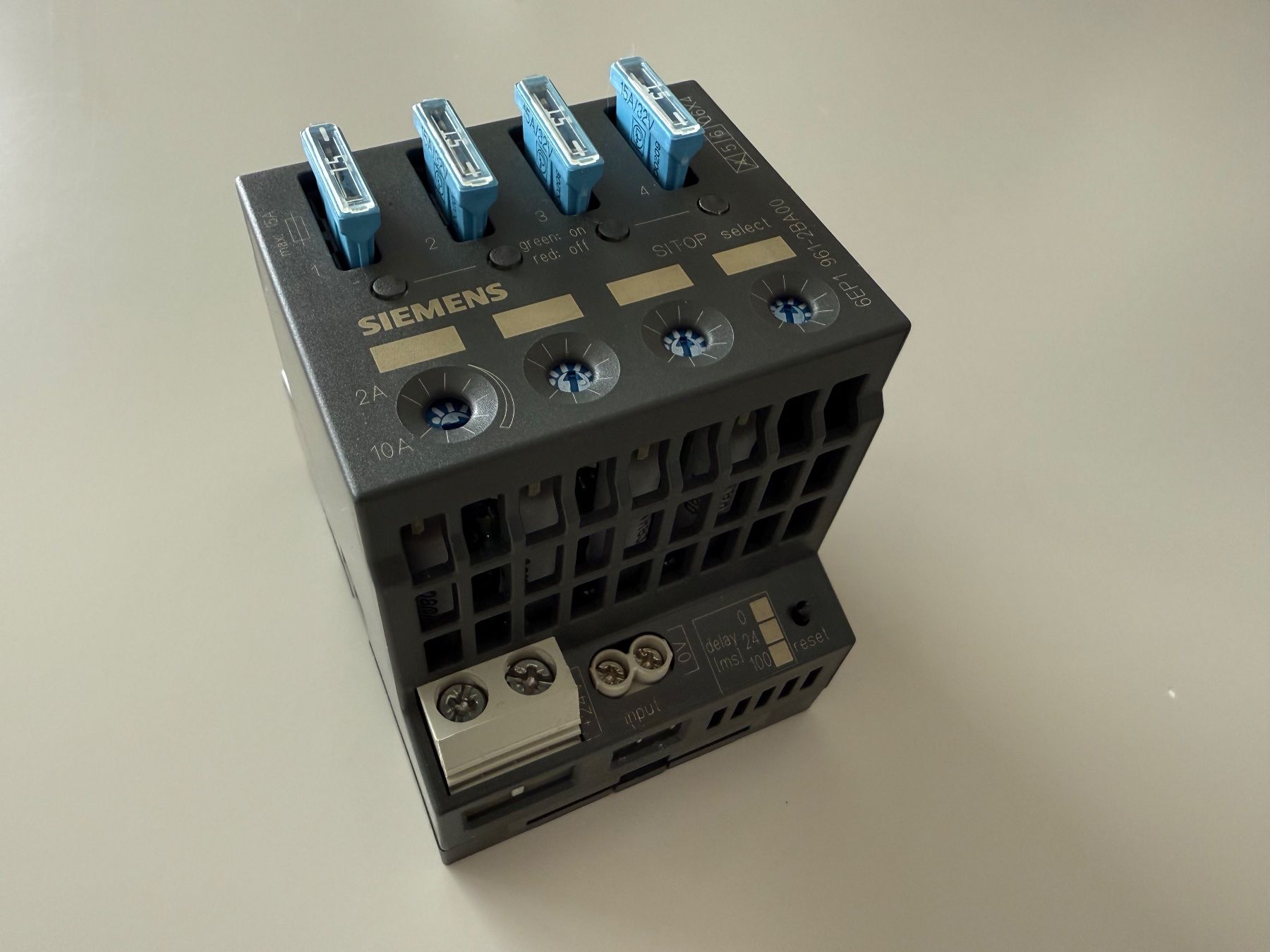 Componenti elettronici: Siemens 6EP1961-2BA00 Sitop select Diagnostics Module TOP – Usato da Trimbach venduto da ORTHOPORT 1
