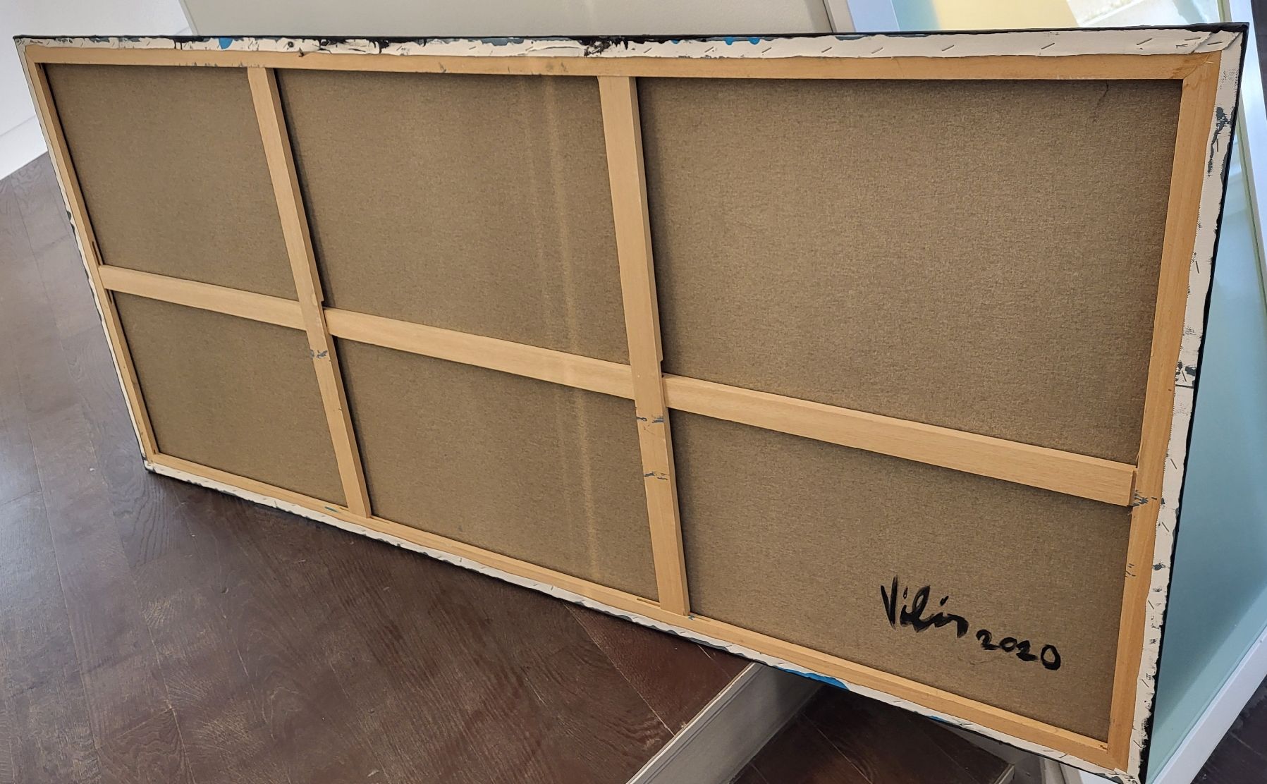 Dipinti: Riesiges Original Gemälde auf Leinwand – Usato da Zürich venduto da TurtleRain 4