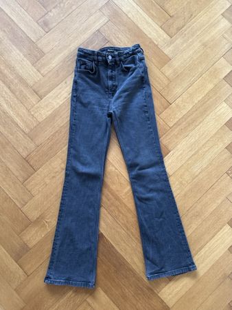Massimo Dutti Jeans, grau, Gr. 34, neuwertig, Herbst-Look!