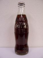 1 kleine alte Flasche COCA-COLA LAST EDITION 1999 JF KENNEDY