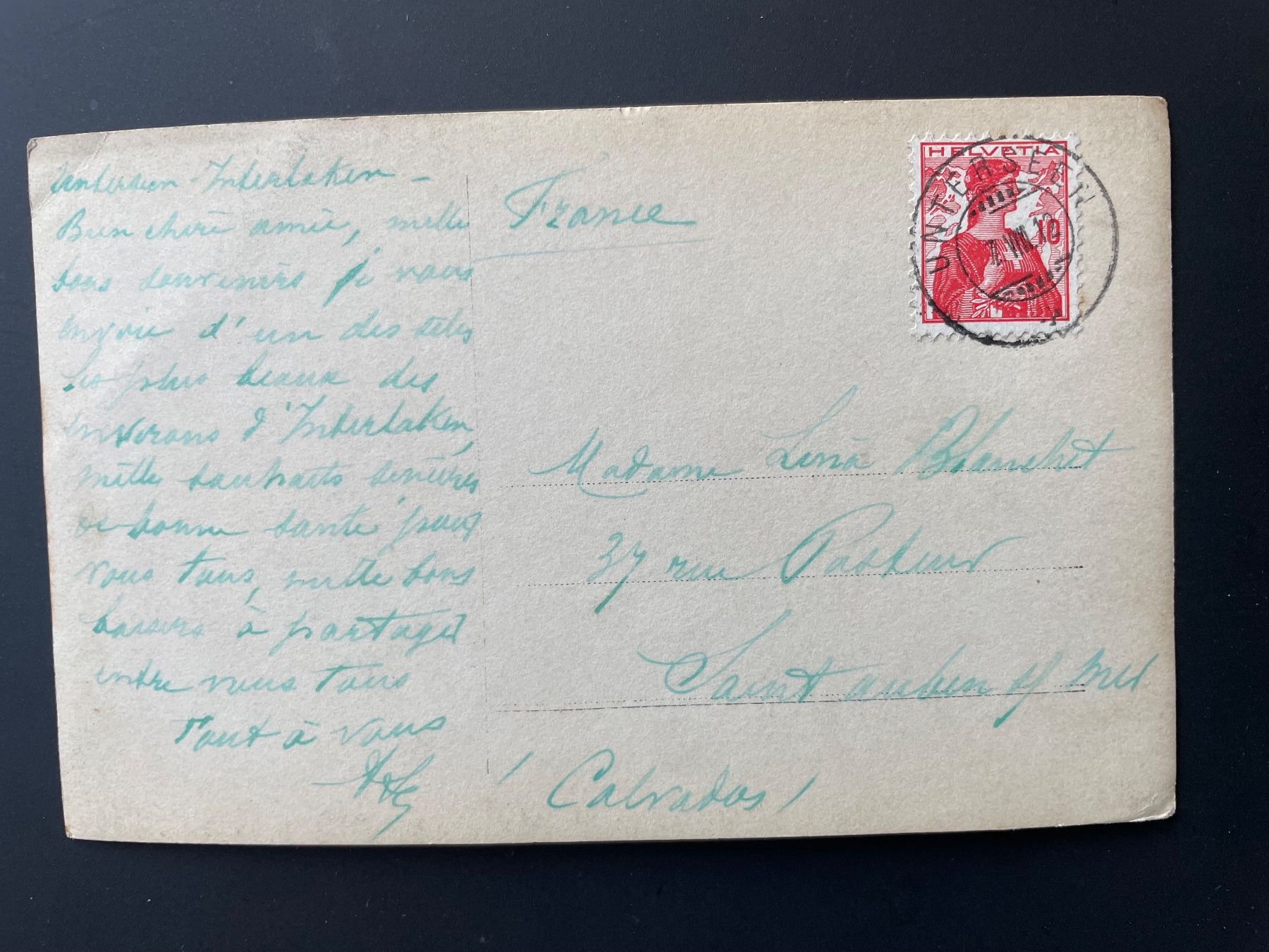 Cartoline postali: Brienz Rothorn Bahn  1912 – Usato da Faido venduto da Luca555 1