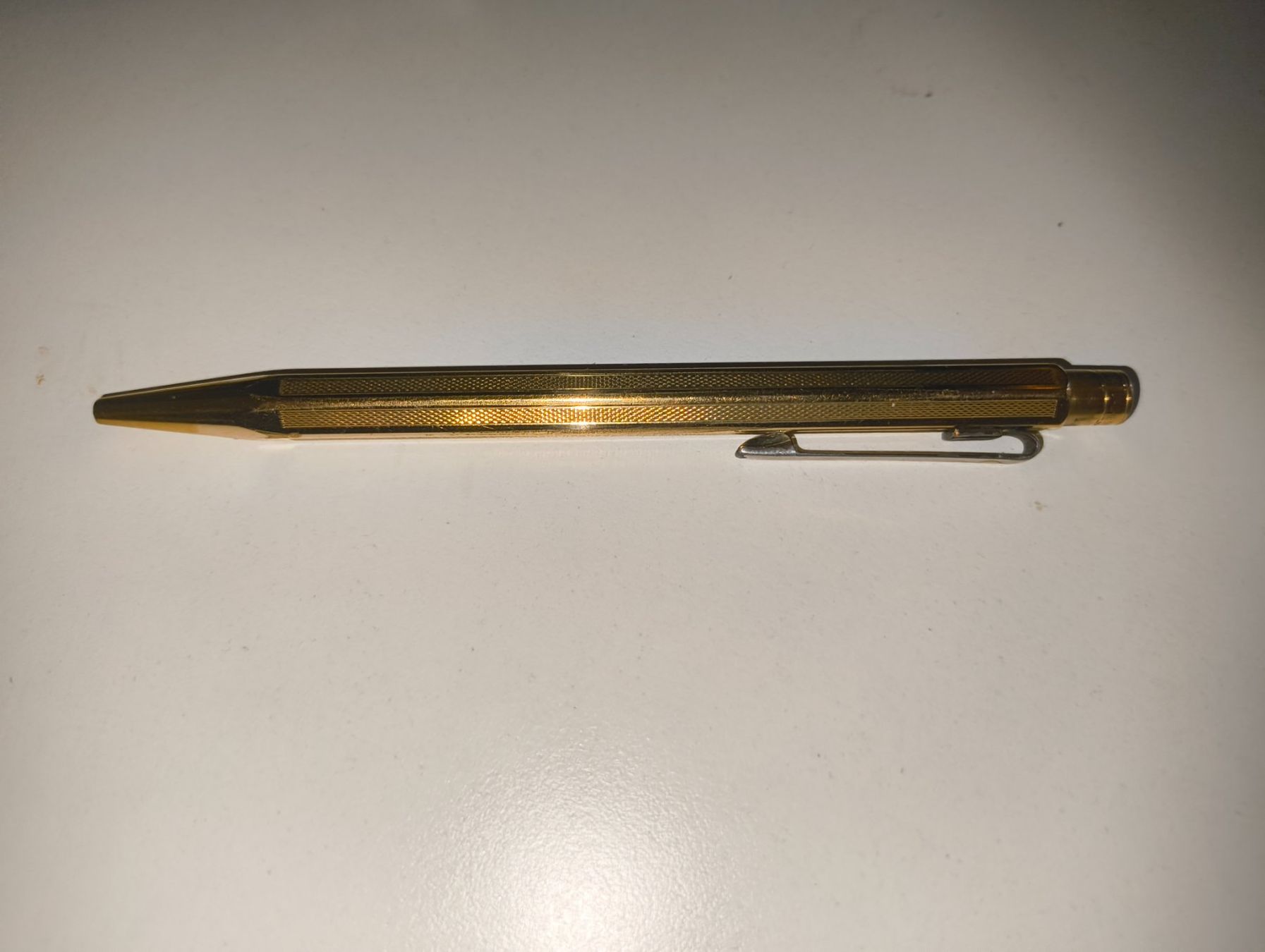 Caran D'Ache Penna & Evidenziatori: Stylo Caran d'Ache doré usage – Usato da noes venduto da kri_g7m6