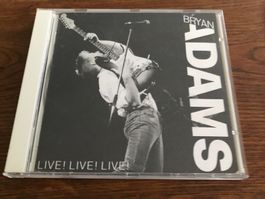 BRYAN ADAMS - Live! Live! Live! - Japan CD