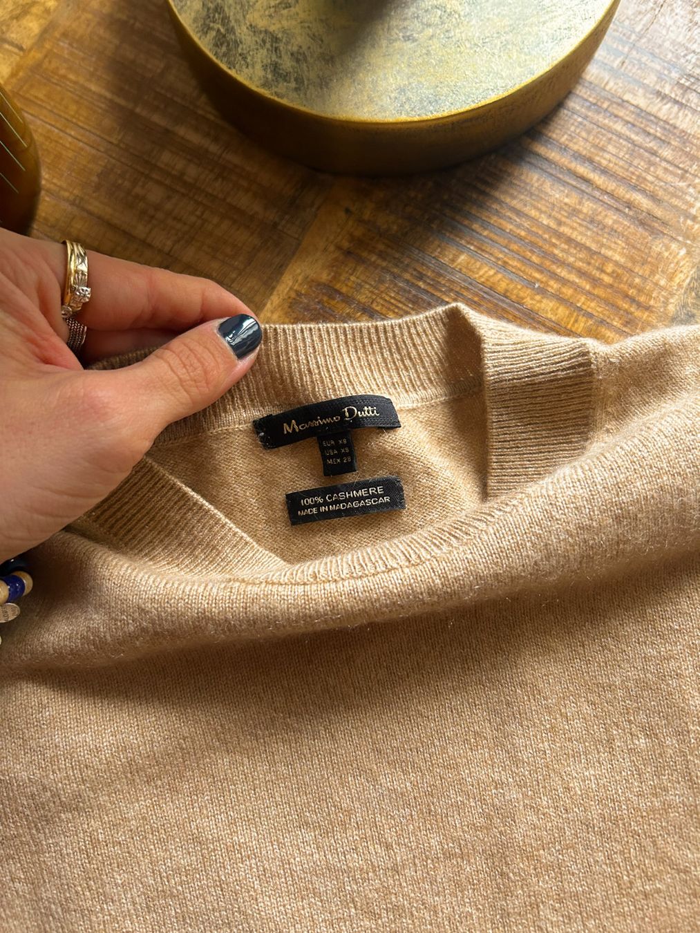 Massimo Dutti Maglioni & Felpe: Massimo Dutti 100% Cashmere Pullover - Gr. XS – Usato da Illnau venduto da Monkky 3