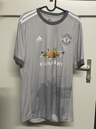 Manchester United Trikot Grau Adidas Grösse M