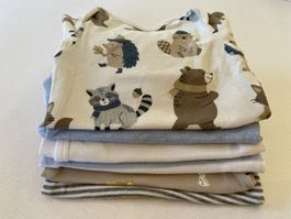 Baby Bodys Set diverse Motive Grösse 62