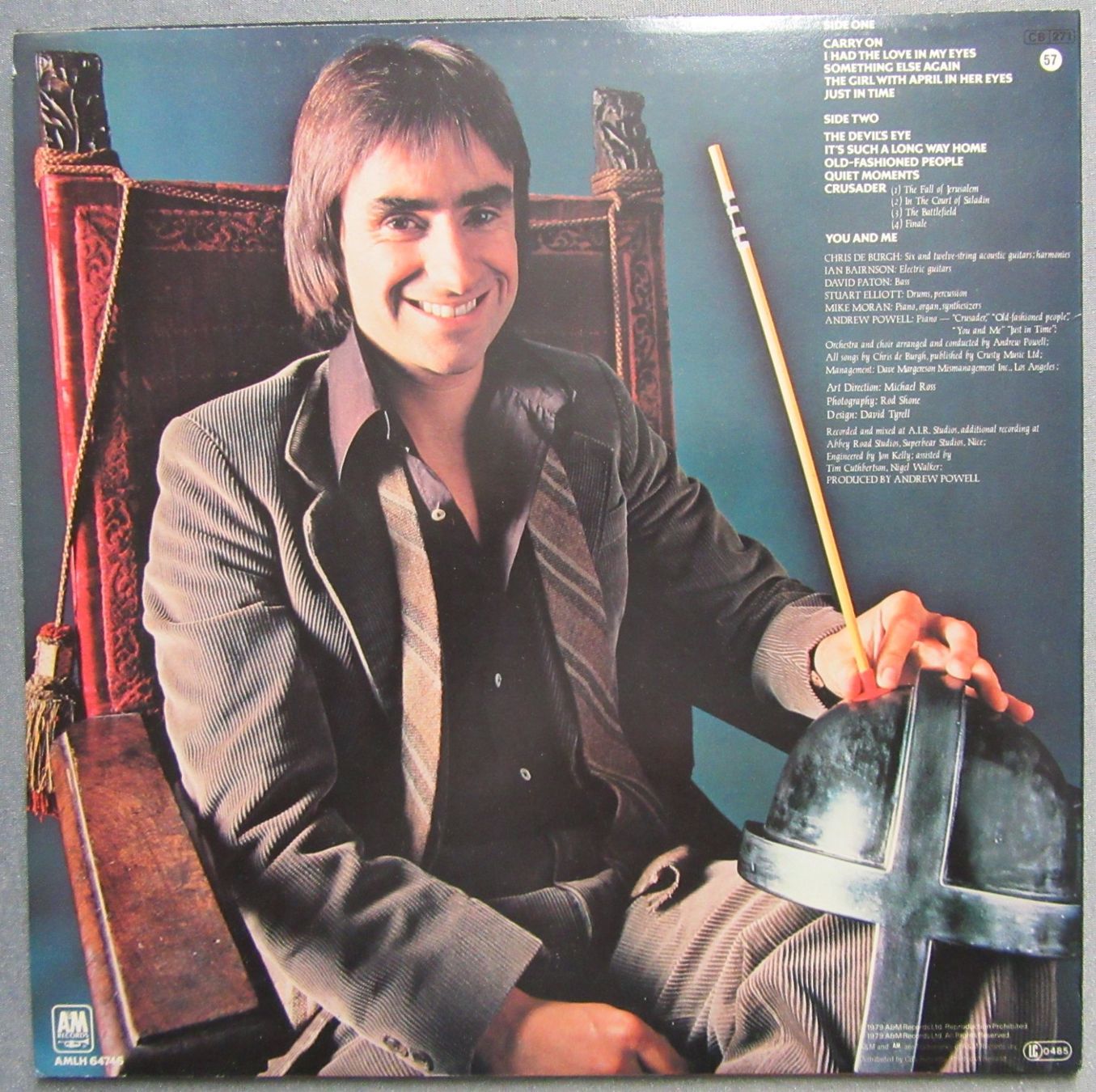 Schallplatten: Chris De Burgh - Crusader - LP ab CHF 6.00 – Gebraucht aus Auenstein von Padabimbim 1