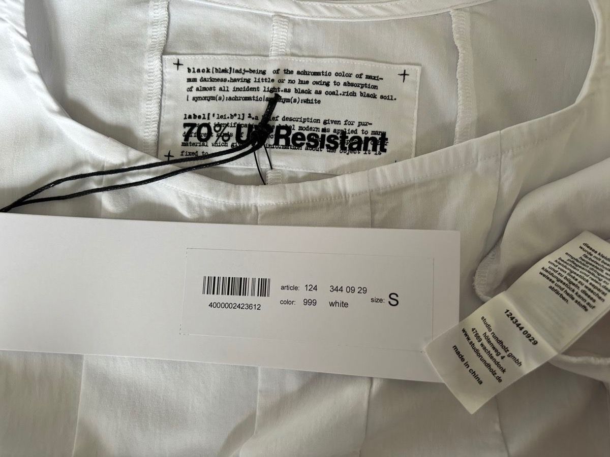 Rundholz Kleider: Rundholz Black Label, Size S, White – Neu und originalverpackt aus Erlenbach ZH von verbena_mint 4