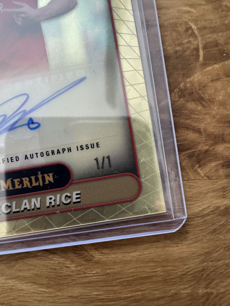 Topps Cartes à collectionner: SUPERFRACTOR 1/1 Declan Rice Autogramm🤯 – Neuf (Voir description) à Oberkirch LU par nic.cards21 1