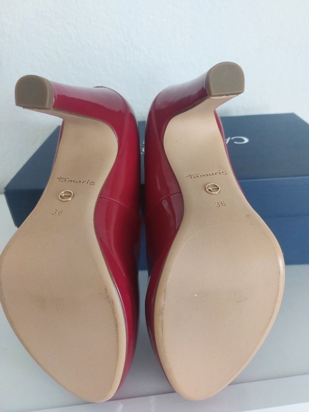 Tamaris Scarpe da donna: Tamaris Pumps rot Gr.36, NEU – Nuovo (secondo la descrizione) da Au ZH venduto da mar_6z5k 3