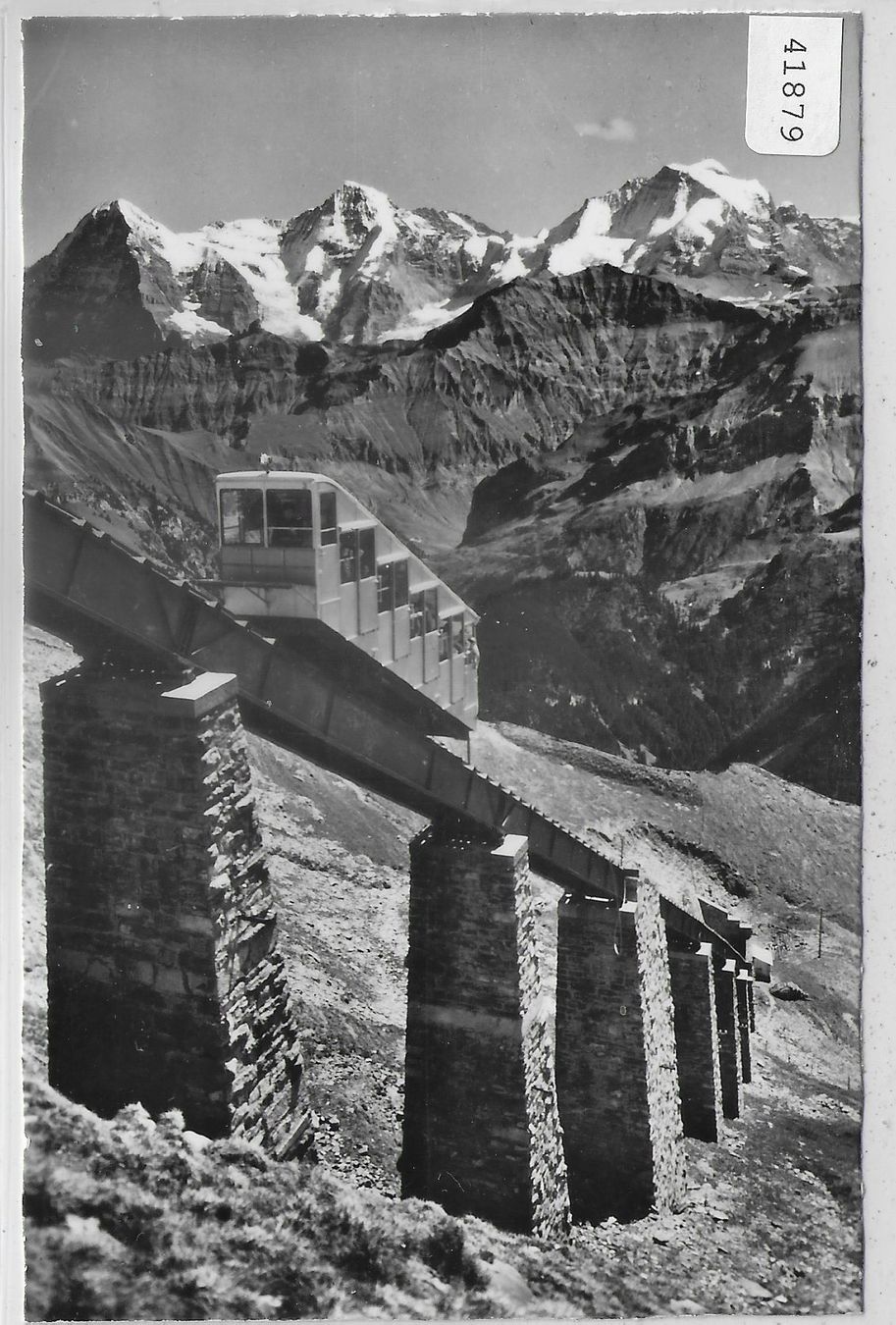Cartoline postali: Niesenbahn - Photo: E. Gyger – Usato da Ettingen venduto da Kartenplanet