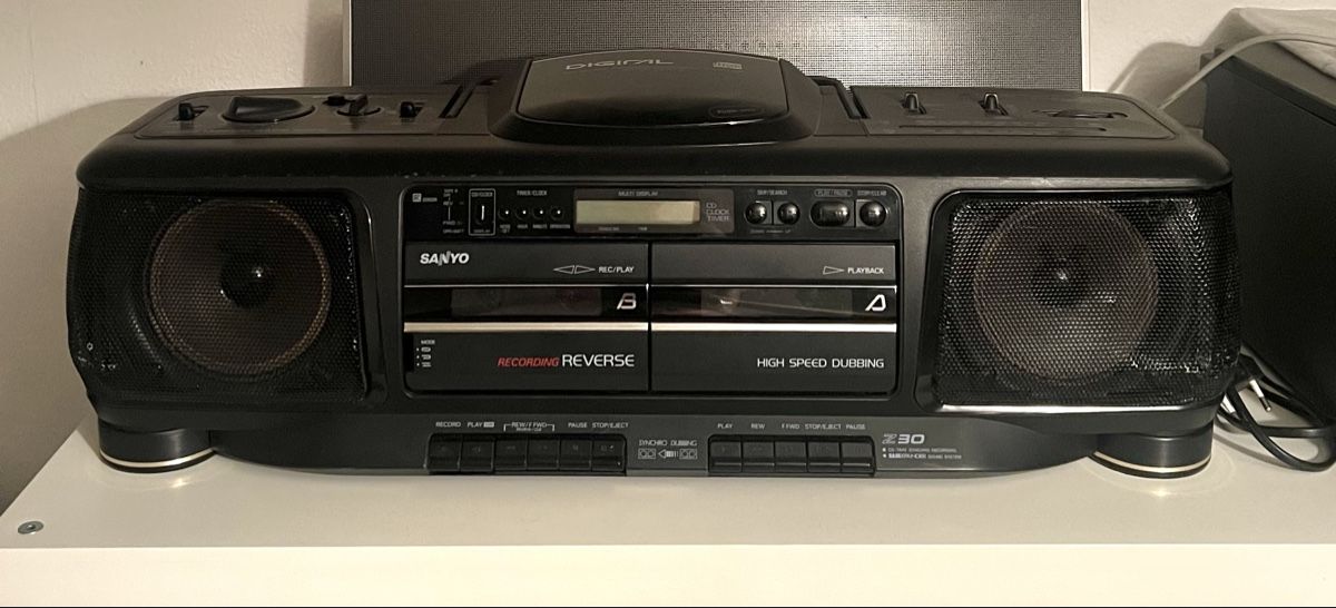 Sanyo Sistemi audio & multimediali: CD Kassettenrekorder - Sanyo Z30 – Usato da Flawil venduto da NiceT