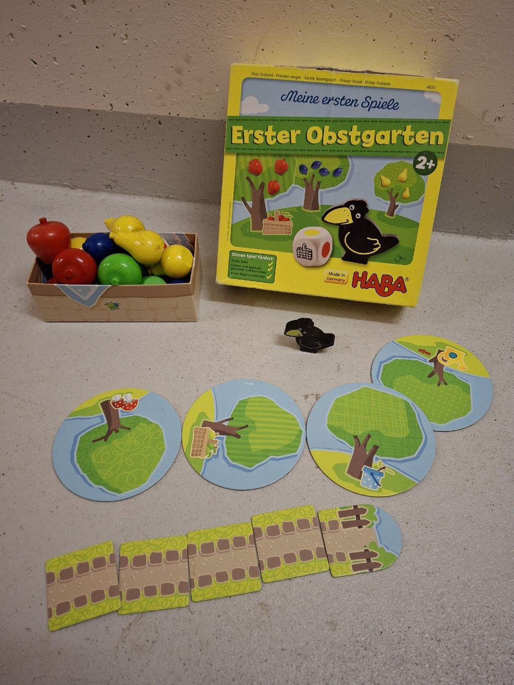 Haba Giochi: HABA Spiel Erster Obstgarten – Usato da Dübendorf venduto da lar_95t9