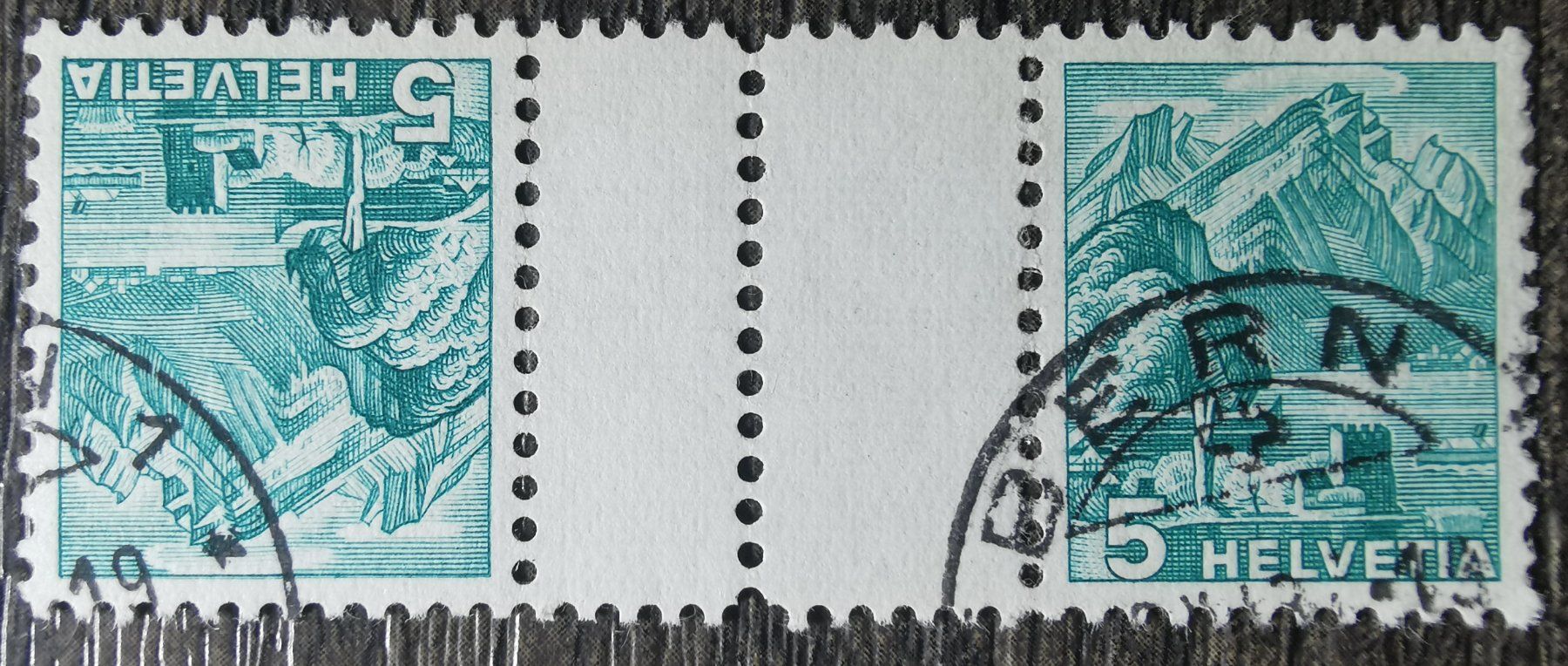 Tutti i francobolli: TR08 Timbre Suisse 19xx Oblitere – Usato da Cousset venduto da Patrick_Collections