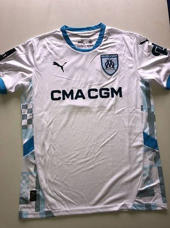 Olymp. Marseille Fussballtrikot 24/25 Greenwood Gr.L Neu