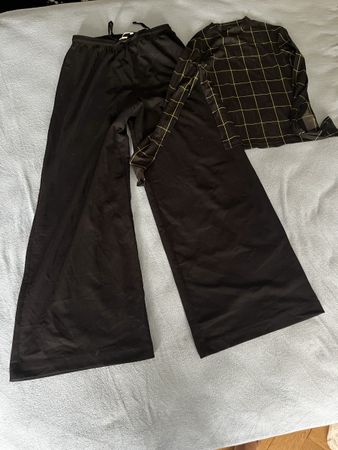 Tally Weijl Shirt XS & H&M Hose S, Schwarz, Top Zustand