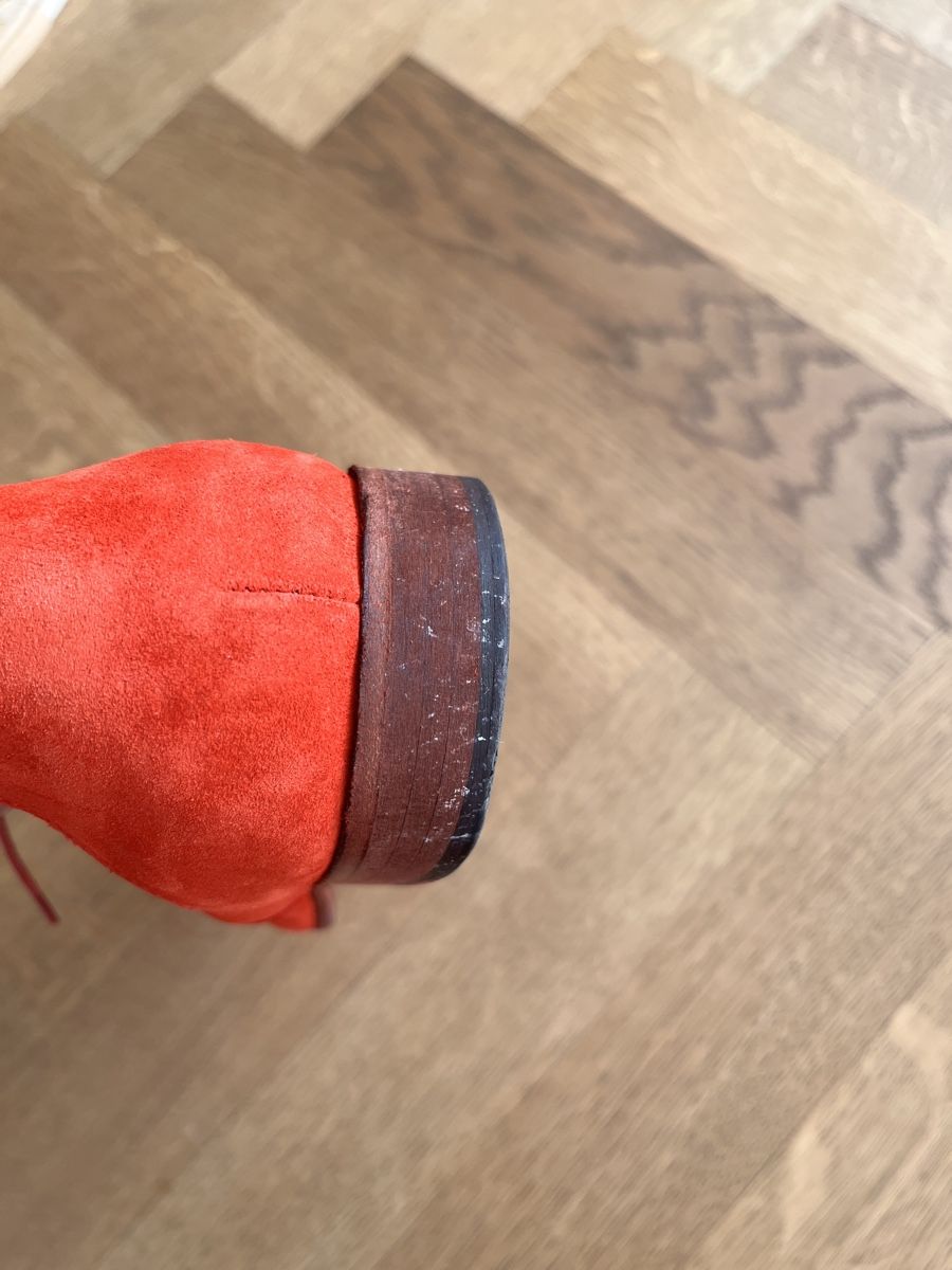 Scarpe da uomo: Lederschuhe Herren, rot – Usato da Zürich venduto da mineff 4