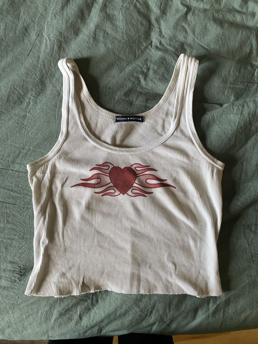 Brandy Melville Top: Débardeur Brandy Melville coton! Taille S – Usato da Lausanne venduto da els_wlr2