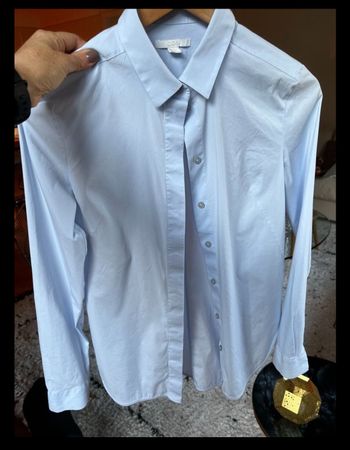 COS Hemd Business Hellblau WIE NEU Baumwolle Poplin