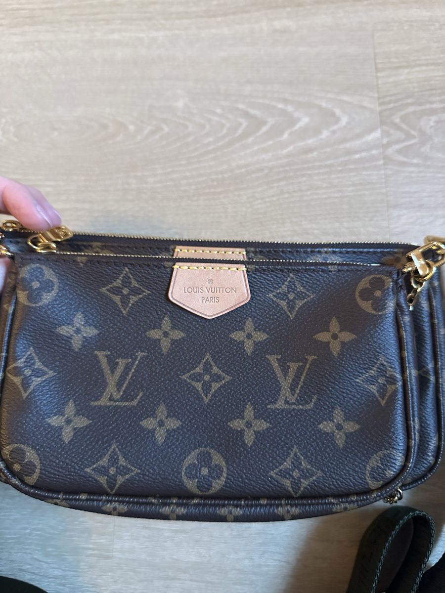 Louis Vuitton Borse da donna: Louis Vuitton MPA Multi Pochette Accessoires mit Kaki Gurt – Nuovo (secondo la descrizione) da Baar venduto da Fashionvibes 2