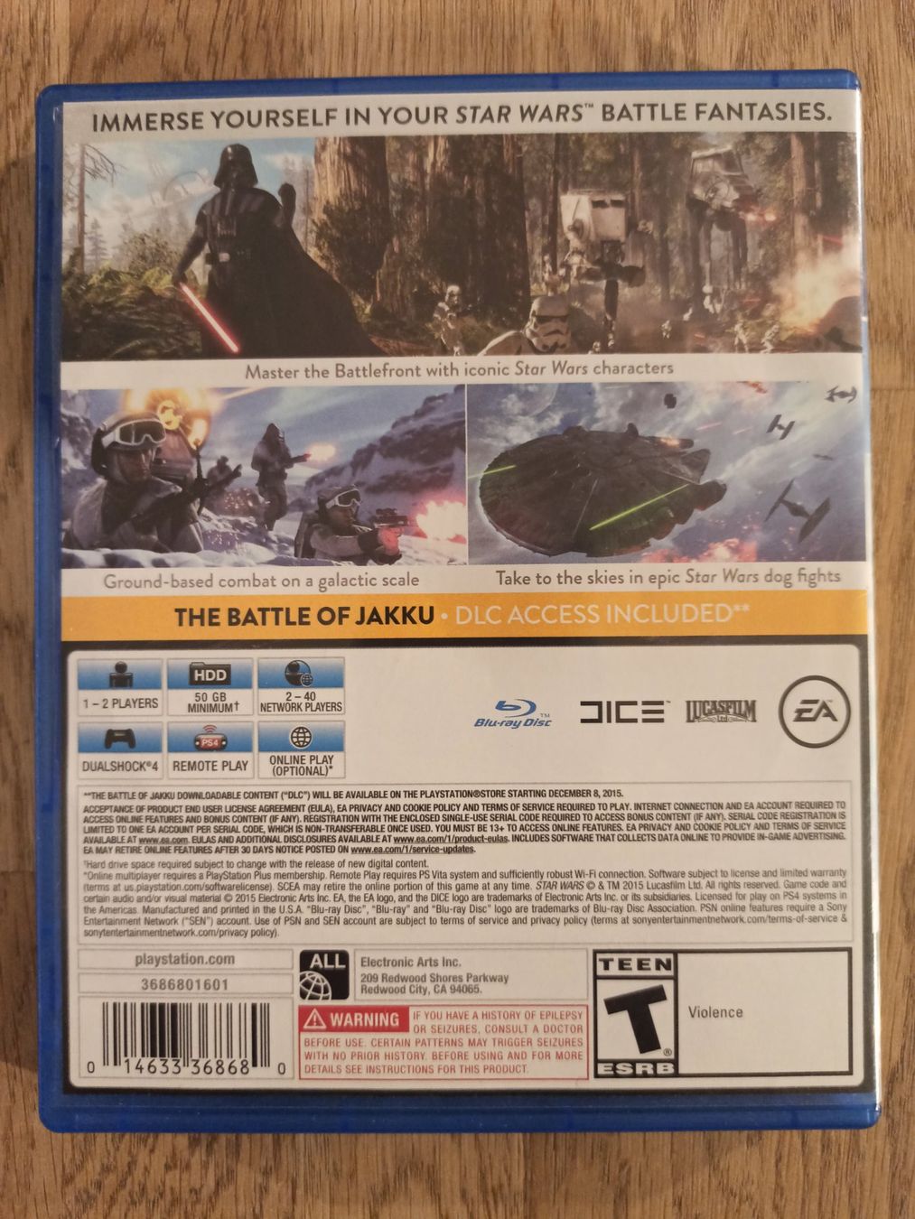 Jeux: Star Wars Battlefront PS4 / PS5 – D'occasion à Oberweningen par mar_87mx 1