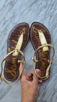Sandalen Sam Edelman Gold, 38.5