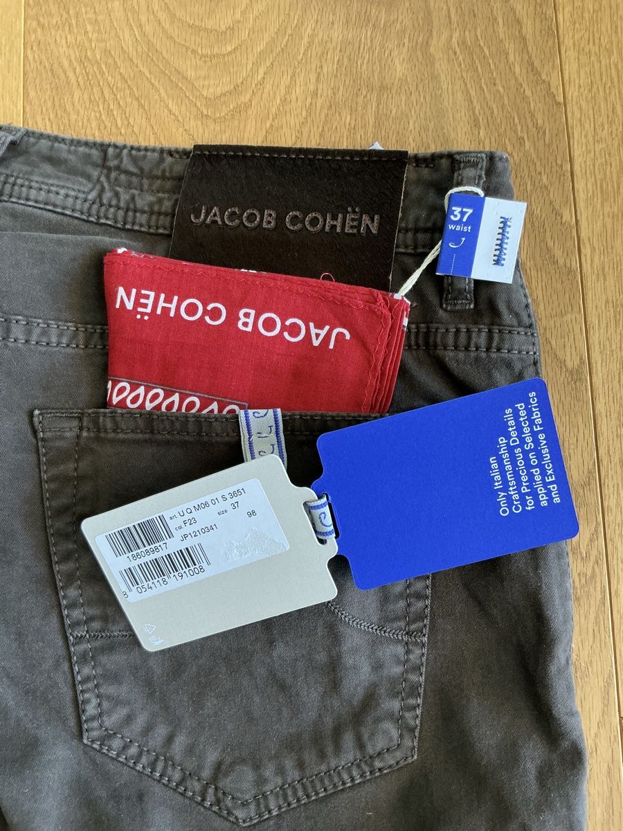 Jacob Cohën Pantaloni: Jacob Cohen Hose braun Gr 37 – Nuovo e nell'imballaggio originale da Wetzikon ZH venduto da Uturn4 6