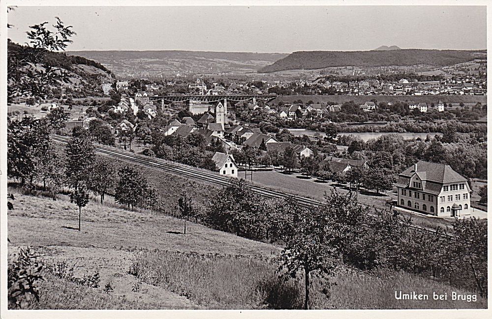 Umiken bei Brugg (Aarg.) Ortsansicht. (Gebraucht) in Schlieren für CHF ...