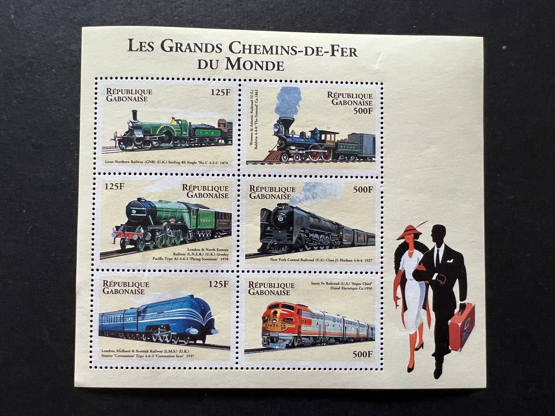 Tutti i francobolli: Gabun Chemins-de-Fer ** Luxus (C625) – Nuovo (secondo la descrizione) da Hinwil venduto da Sidi4