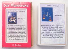 Tarot Karten Das Mondorakel H. Kindler ISBN‎ 3952278777