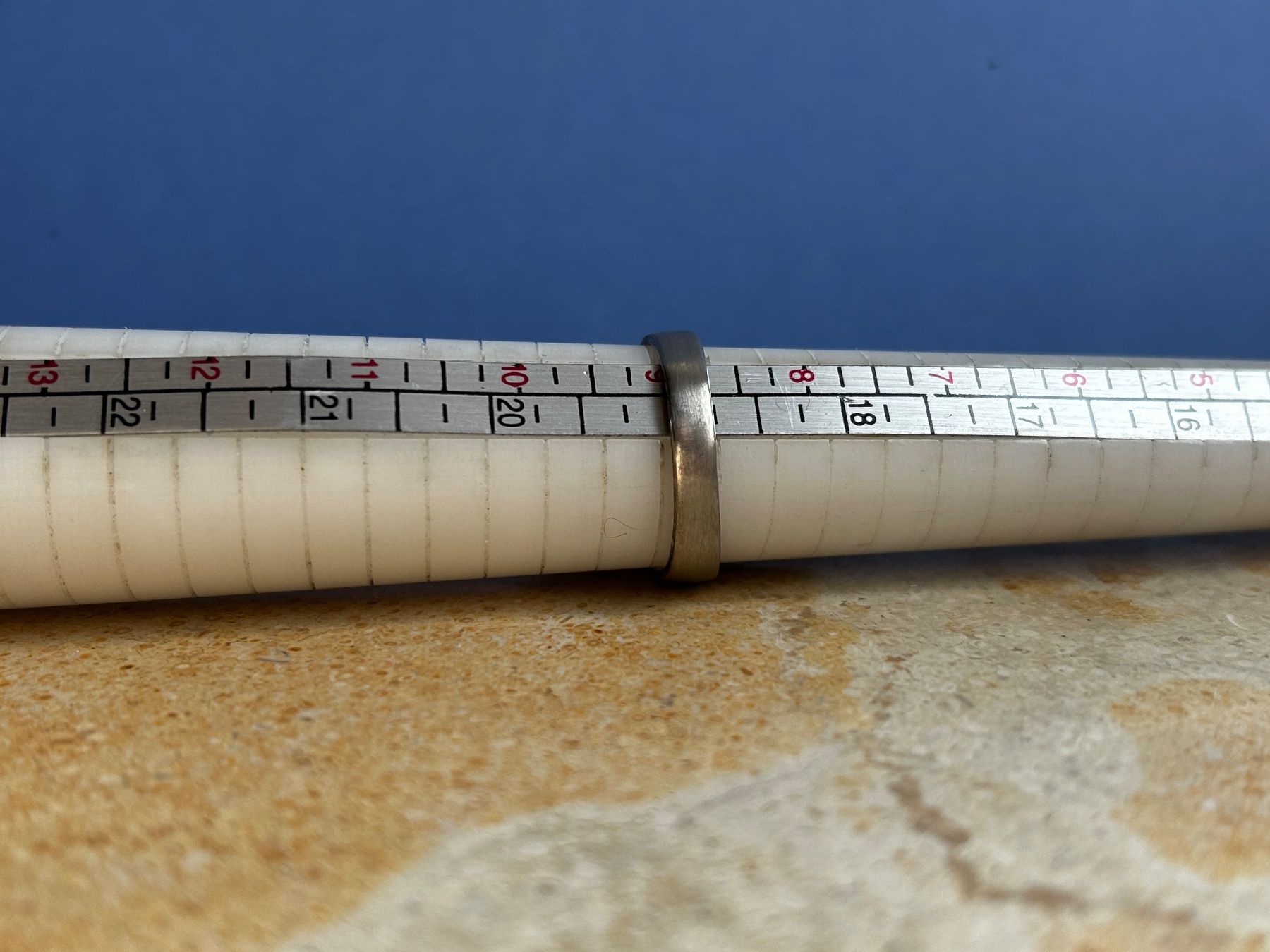 Anelli: Silberring oval anschmiegsam (60/19) – Usato da Laufen venduto da Bellebellezza 8