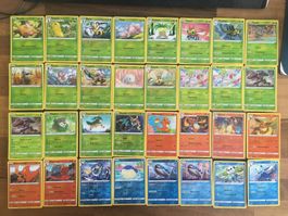 Pokemon Farbenschock 155 Reverse Holo Set Sammlung Deutsch
