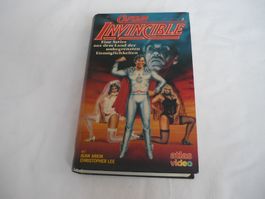 VHS Rarität - Captain invincible -  Erstausgabe