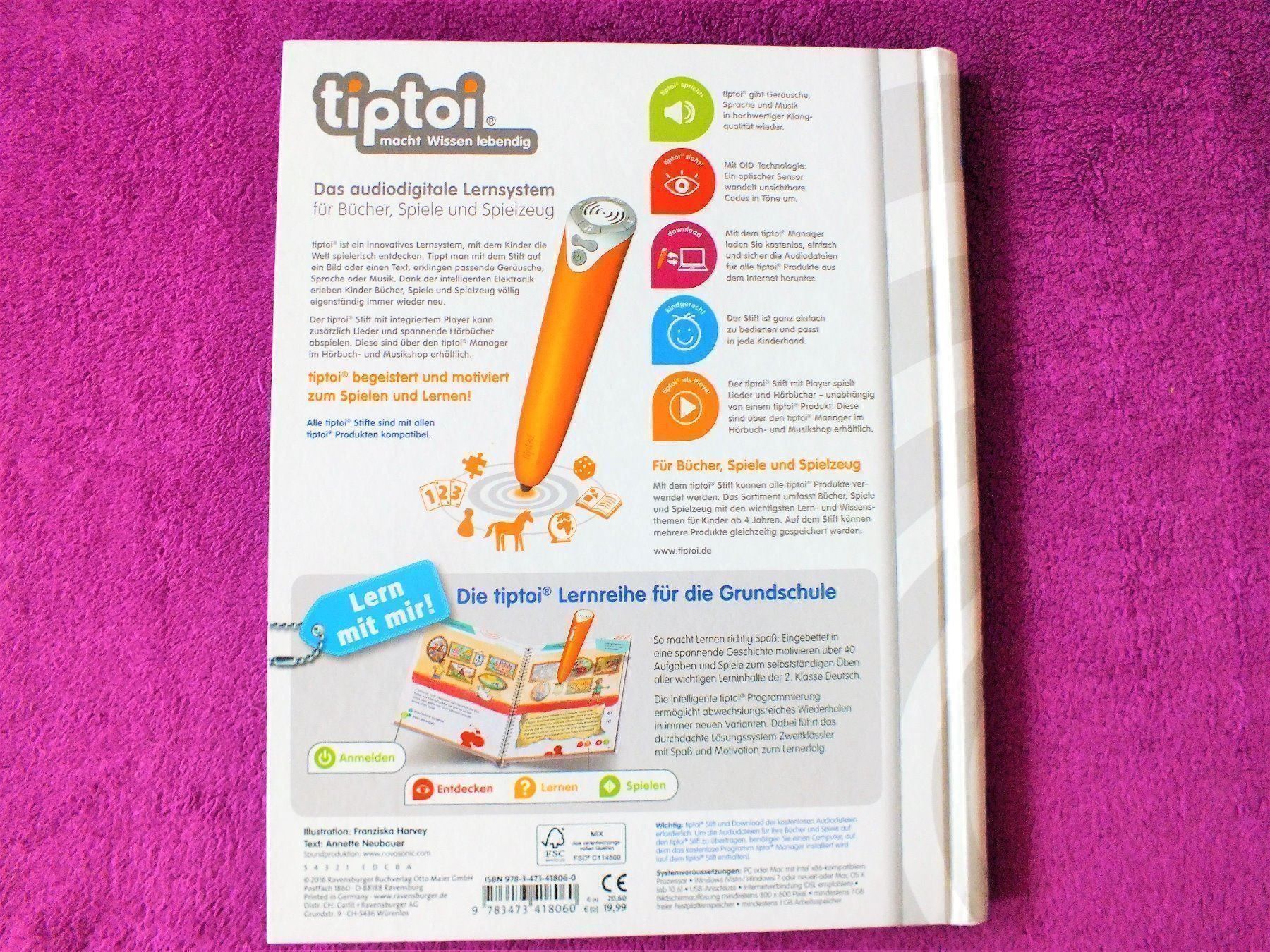 Libri: tiptoi Buch - Deutsch 2. Klasse – Usato da Müllheim Dorf venduto da Seeeule01 9