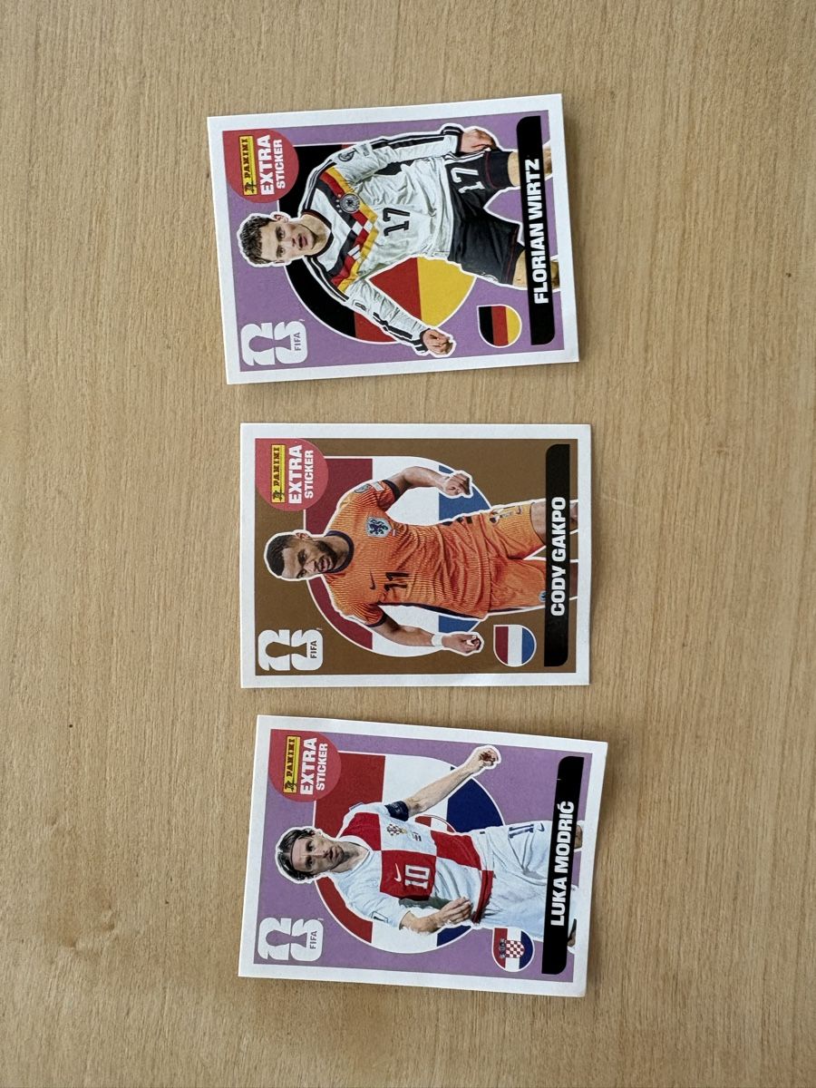 Panini Carte collezionabili: 3 Panini Extra Sticker – Nuovo (secondo la descrizione) da Mogelsberg venduto da Mtigerente