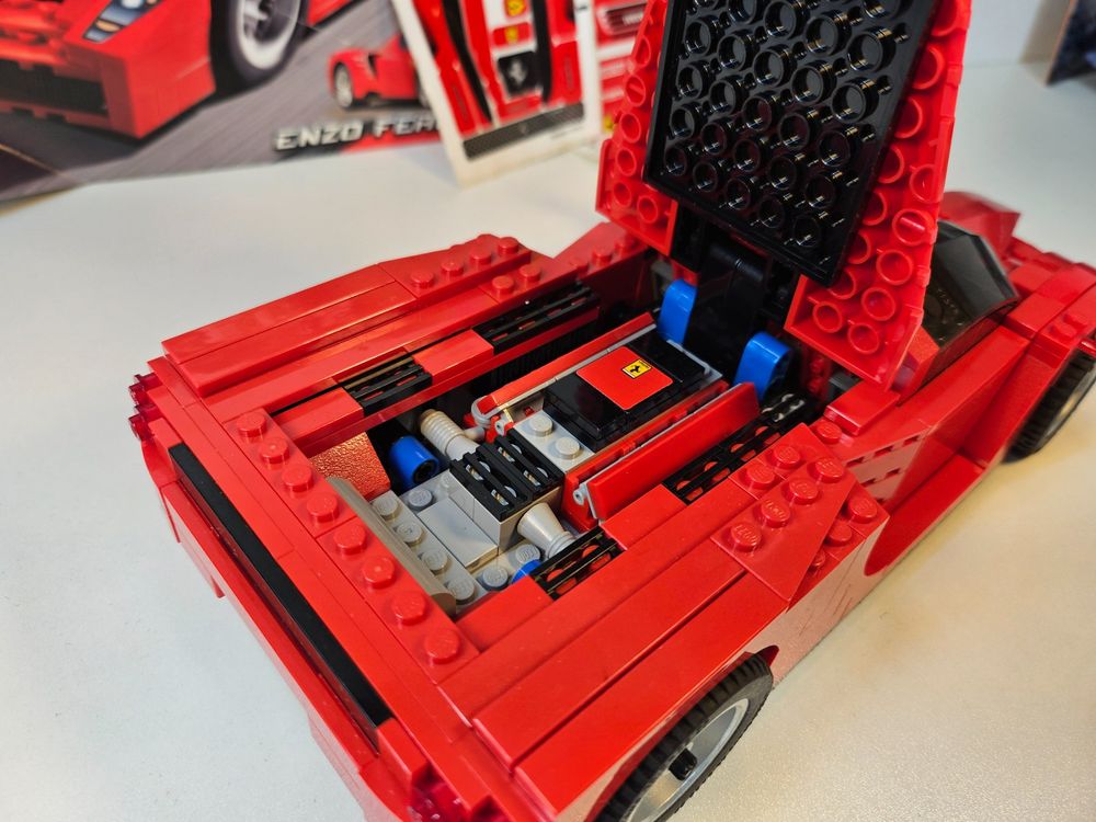 Lego Set 8652 1:17, Enzo Ferrari RAR Jahr 2005 komplett 3