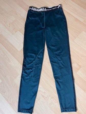 Reithose petrol Fouganza (Decathlon) Gr. 153-162