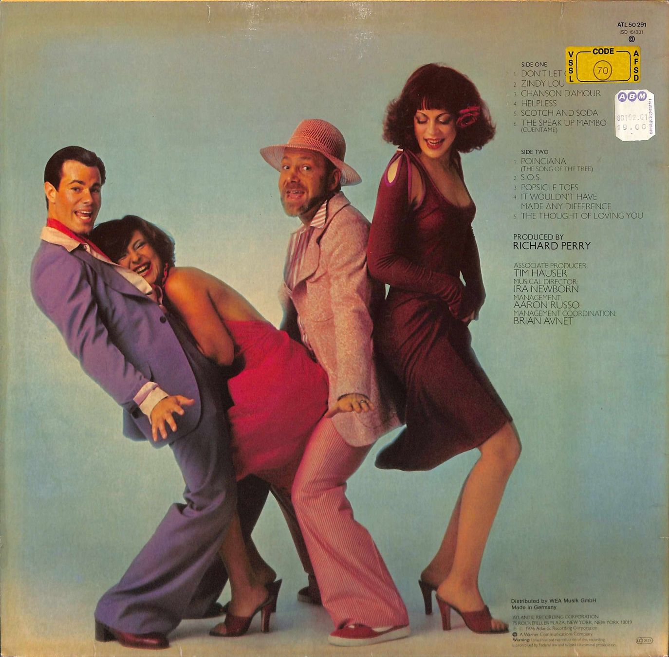 Dischi in vinile: LP The Manhatten Transfer - Coming out – Usato da Trimmis venduto da Beax72 1