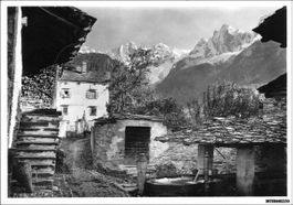 Soglio GR // 1961 Dorfbrunnen