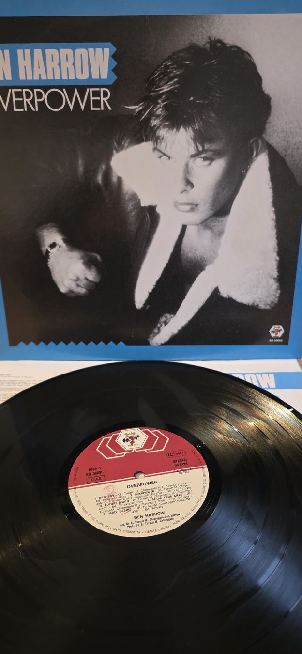 Dischi in vinile: Vinyle Den Harrow - Overpower - 1985  Vg+ – Usato da Yvonand venduto da RF-VINYL